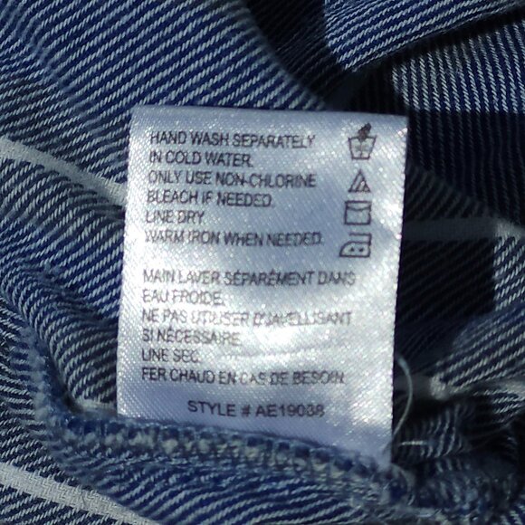 PATRONS of PEACE Short Sleeve Romper One Piece Women's Size Small Cropped Widele - Picture 4 of 5